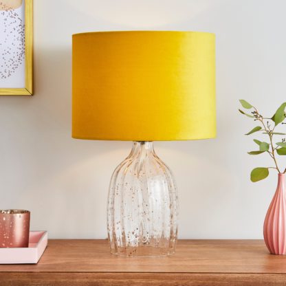 An Image of Tamara Table Lamp Ochre