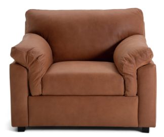 An Image of Habitat Florence Leather Chair - Tan