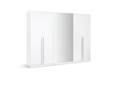 An Image of Habitat Munich 6 Door Wardrobe - White