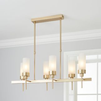 An Image of Cavendish 6 Light Ceiling Fitting Gold