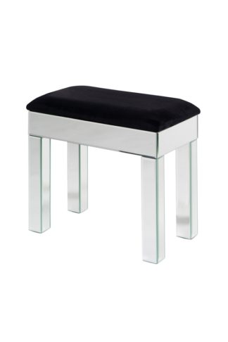 An Image of KNIGHTSBRIDGE Mirrored Stool