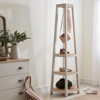 An Image of Compton Corner Coat Stand Ivory