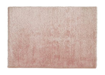 An Image of Habitat Luxury Plain Shaggy Rug - 160x230cm - Dove Grey