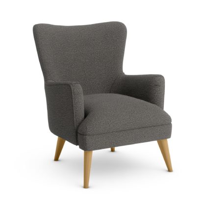 An Image of Marlow Cosy Marl Armchair Cosy Marl Soft Granite