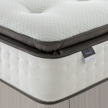 An Image of Silentnight Geltex 1000 Pocket Pillowtop Mattress - Double