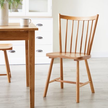 An Image of Loxwood Dining Chair Light Oak