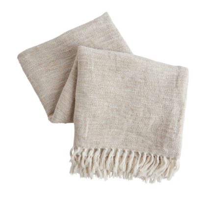 An Image of Habitat Natural Woven Throw