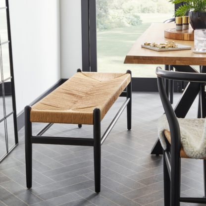 An Image of Lara Dining Bench Natural