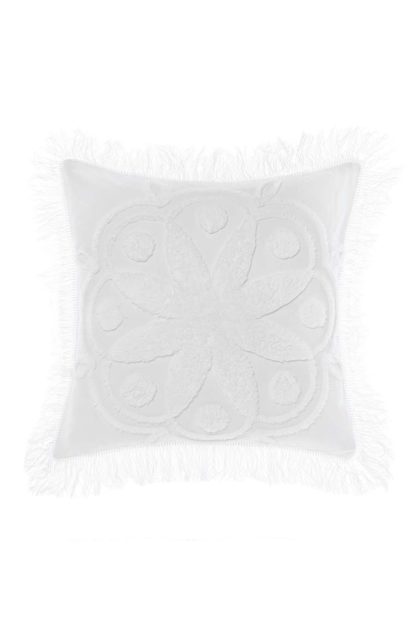 An Image of 'Manisha' Medallion Tufted Pillowcase Sham