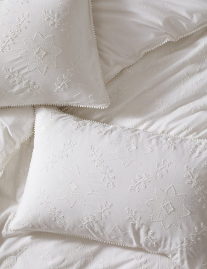 An Image of M&S X Fired Earth Paris Cut Jacquard Gigi Bedding Set