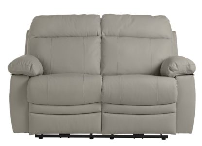 An Image of Argos Home Paolo 2 Seater Power Recliner Sofa - Grey