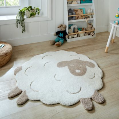 An Image of Lana Lamb Rug Natural