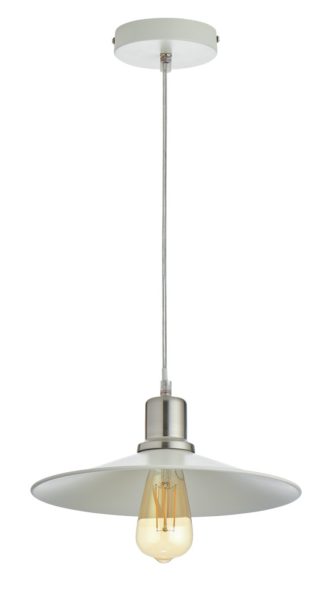 An Image of Habitat Pixie Pendant Light - Off White