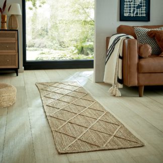 An Image of Kilworth Jute Runner Brown