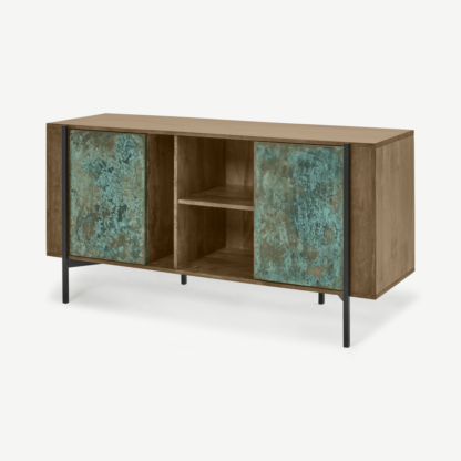 An Image of Morland Wide Sideboard, Mango Wood & Patina