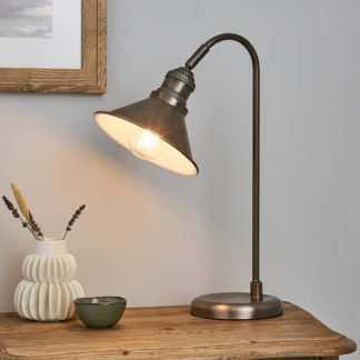 An Image of Didsbury Pewter Table Lamp