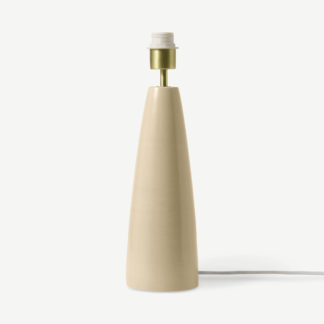 An Image of Vince Table Lamp Base, Cream