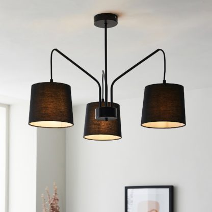 An Image of Wilson Pendant Light - Black