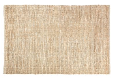 An Image of Habitat Jute Flatweave Rug - Natural - 140x200cm