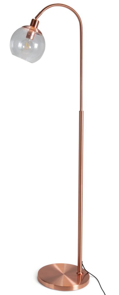 An Image of Habitat Coleman Floor Lamp - Copper