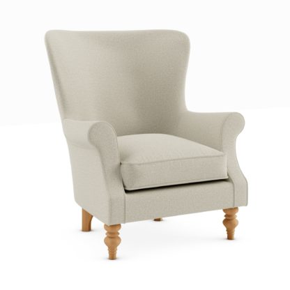 An Image of Charlbury Marl Armchair Cosy Marl Olive