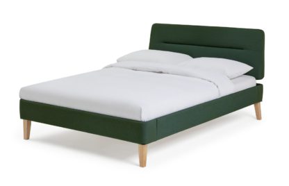 An Image of Habitat Tadley Double Bed Frame - Green