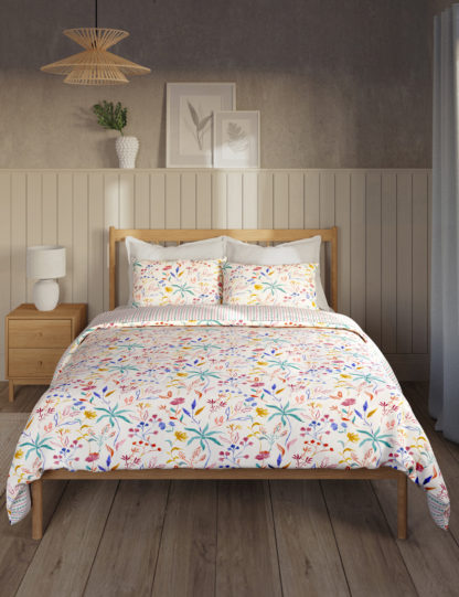 An Image of M&S Floral Bedding Set