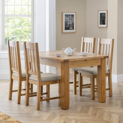 An Image of Hereford Set of 2 Dining Chairs Taupe