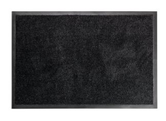 An Image of Argos Home Magic Barrier Sparkle Rug - 60x40cm - Black