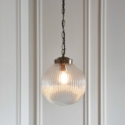 An Image of Brydon Pendant Light - Brass