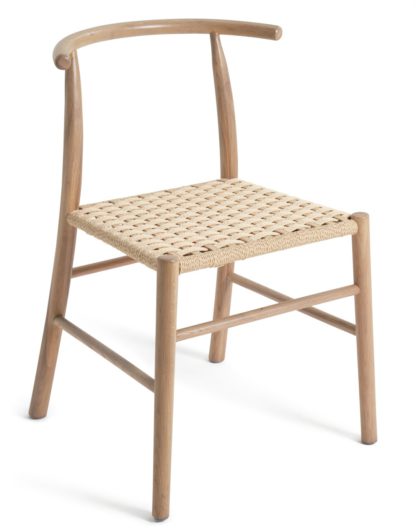 An Image of Habitat Scottie Solid Wood Dining Chair - Oak