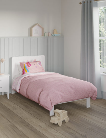 An Image of M&S Cotton Blend Unicorn Bedding Set