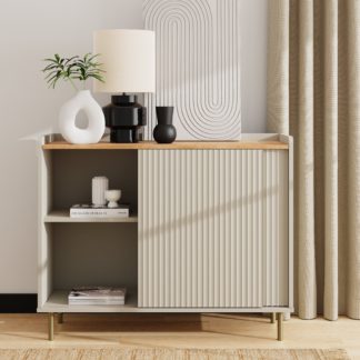 An Image of Georgi Small Sideboard Grey Grey