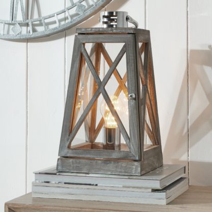 An Image of Devon Table Lamp White