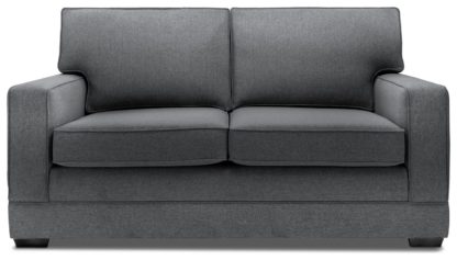 An Image of Jay-Be Modern 2 Seater Fabric Sofabed - Blue