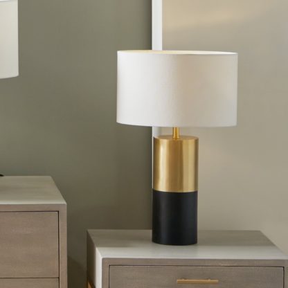 An Image of Etosha Table Lamp Grey