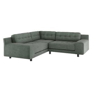 An Image of Habitat Hendricks Right Corner Fabric sofa - Grey