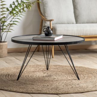 An Image of Lubec Coffee Table, Dark Wood Dark Wood (Brown)