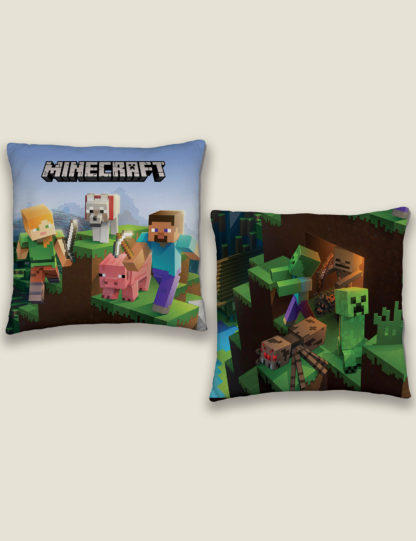 An Image of M&S Minecraft™ Epic Square Cushion