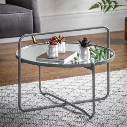 An Image of Dixon Coffee Table, Iron Black