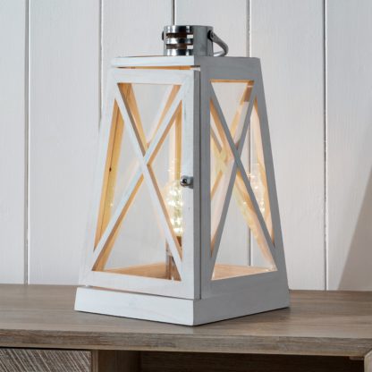 An Image of Devon Table Lamp White