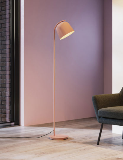 An Image of M&S Finn Scandi Metal Floor Lamp