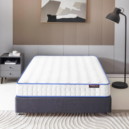 An Image of Cool Blue Comfort 1000 Pocket Sprung Mattress - 4ft6 Double