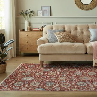 An Image of Cecilia Traditional Rug Red