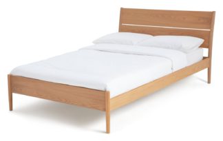 An Image of Habitat Scottie Double Bed Frame - Oak