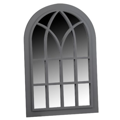 An Image of Eden Home and Garden Mirror - Grey