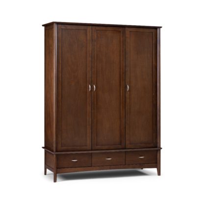 An Image of Minuet Wenge 3 Door Wardrobe