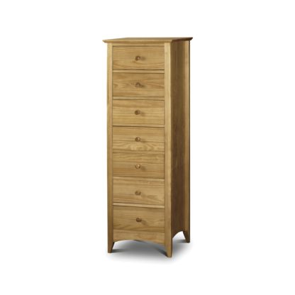 An Image of Kendal Pine 7 Drawer Narrow Chest