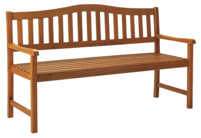 An Image of Argos Home Henrietta 3 Seater Wooden Garden Bench