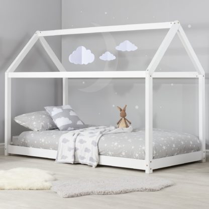 An Image of House Bed Single Grey